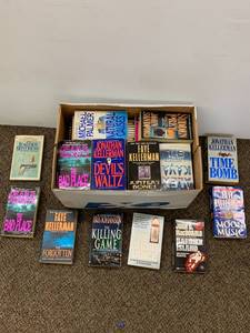 lot 108C image: Large Lot of Mystery Thriller Books