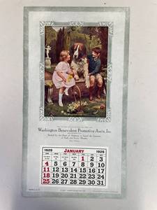 lot 114 image: 1925 Thomas D. Murphy Calendar