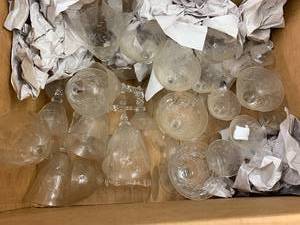 lot 118C image: Etched Glass Goblet Collection