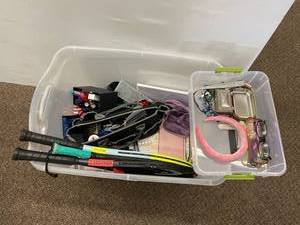 lot 121C image: Cosmetics, Head Tennis Racquets  Mixed Accessories Lot