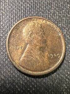 1909-VDB US WHEAT CENT UNC (MUCH BETTER IN PERSON)