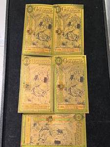 GROUP OF 5 NEW HAMPSHIRE GOLDBACKS 11000TH TROY OZ EACH