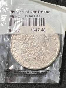 1880-O US MORGAN SILVER DOLLAR XF