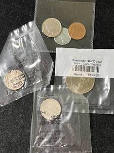GROUP OF 6 US MISCELLANEOUS COINS