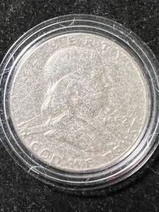 1952-D US FRANKLIN HALF DOLLAR IN AIRTITE