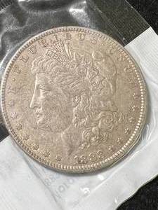 1883 US MORGAN SILVER DOLLAR XF