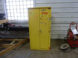 lot 6 image: Flamable Stroage Cabinet