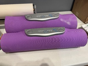lot 35 image: Pair of Audio Glo Yoga Mats