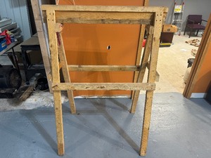 lot 16 image: Extra Large Sawhorse