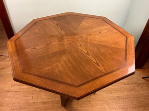 lot 6 image: Wood Kitchen Dinning Room Table