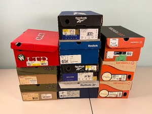 lot 31 image: Shoe Lot - Keen, Reebok, Merrell Size 7.5