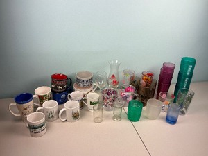 lot 53 image: Mug & Drinking Glass Tumbler Lot