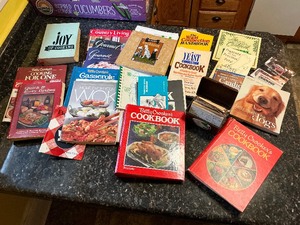 lot 63 image: Betty Crocker Cookbooks plus others