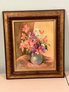 lot 74 image: Doris Leland Signed Painting