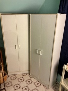 lot 183 image: Pair of Small Storage Cabinets