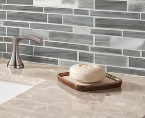 lot 416 image: MSI Bimini Textured Glass Wall Tile 12x12  - 40- sf
