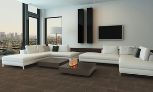 lot 417 image: Florida Porcelain Dark Pebble Tile 12x24  - 84- sf