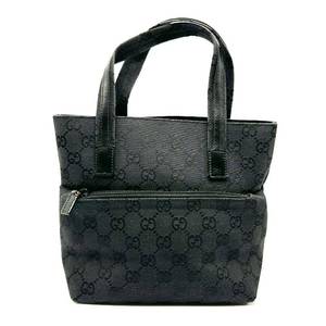 Gucci Black GG Canvas Handbag $800 Retail