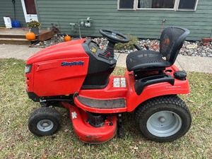 Simplicity Model 2691175 Garden Tractor Lawn Mower