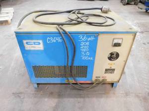 lot 23 image: C & D 36 Volt Battery Charger