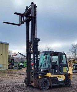 lot 3 image: 2014  Hyundai 70D-7A Diesel Forklift with Cab