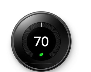 Google Nest Learning Thermostat - Smart & Programmable for Home - 3rd Generation - Works with Alexa - Mirror Black New