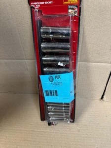 Husky 12 in. Drive Deep SAE Socket Set (11-Piece)