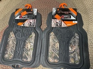 Lot of 2 New Custom Accessories True Timer Kanati Camo 2-Piece All Weather Floor Mat