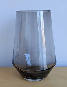 lot 99 image: Smoked Glass Vase by Iina Vuorivirta
