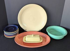 lot 103 image: Assorted Fiestaware Dishes