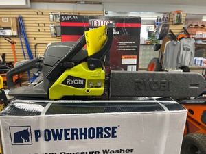 lot 27 image: Ryobi Model 3714 Chain Saw