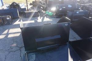 lot 22 image: Brand New Toro Dingo Ditch Witch Ramrod Mini Skid Loader 48 SnowMaterial Handling Bucket