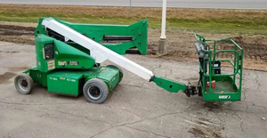 lot 6 image: 2014 JLG Model E400 AN Electric Articulating Boom Lift