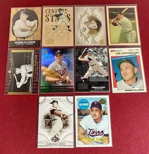 lot 10 image: (10) Harmon Killebrew Insert Cards