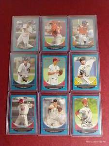 lot 24 image: (9) 2013 Bowman ProspectRookie Cards - All #d500