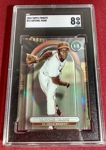 lot 29 image: 2024 Topps Tribute Satchel Paige - SGC 8