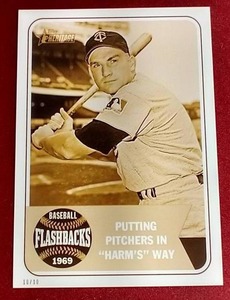 lot 63 image: 2018 Topps Heritage Harmon Killebrew Oversized Card - #d10
