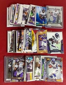 lot 79 image: (50) Adrian Peterson Cards