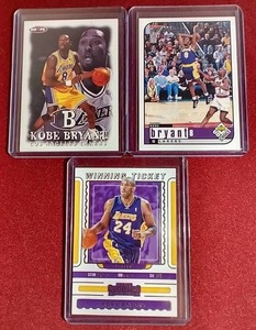 lot 82 image: (3) Kobe Bryant Cards