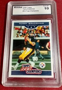 lot 90 image: 2006 Topps Terry Bradshaw - Elite 10