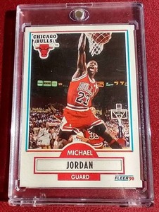 lot 103 image: 1990-91 Fleer Michael Jordan