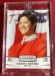 lot 106 image: 2018 Leaf Shohei Ohtani Rookie Card
