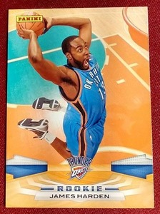 lot 138 image: 2009-10 Panini James Harden Rookie Card