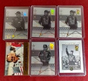 lot 142 image: (6) NASCAR Cards - All Legends