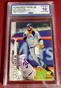 lot 147 image: 2020 Topps Fernando Tatis Jr Card - CCG 10