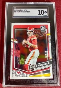 lot 171 image: 2023 Optic Patrick Mahomes - SGC 10