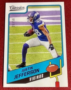 lot 178 image: 2021 Classics Justin Jefferson - #d50
