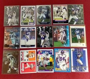 lot 182 image: (15) Randy Moss Cards