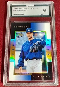 lot 183 image: 1998 Score Derek Jeter - Advanced 9