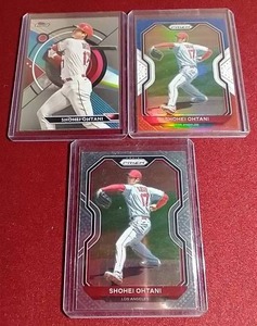 lot 206 image: (3) Shohei Ohtani Cards